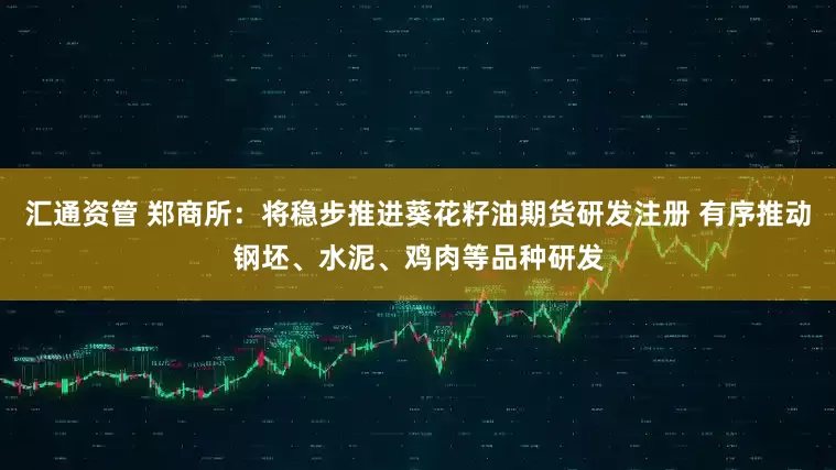 汇通资管 郑商所：将稳步推进葵花籽油期货研发注册 有序推动钢坯、水泥、鸡肉等品种研发