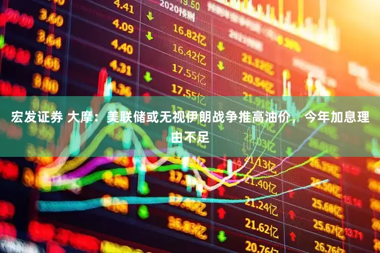 宏发证券 大摩：美联储或无视伊朗战争推高油价，今年加息理由不足